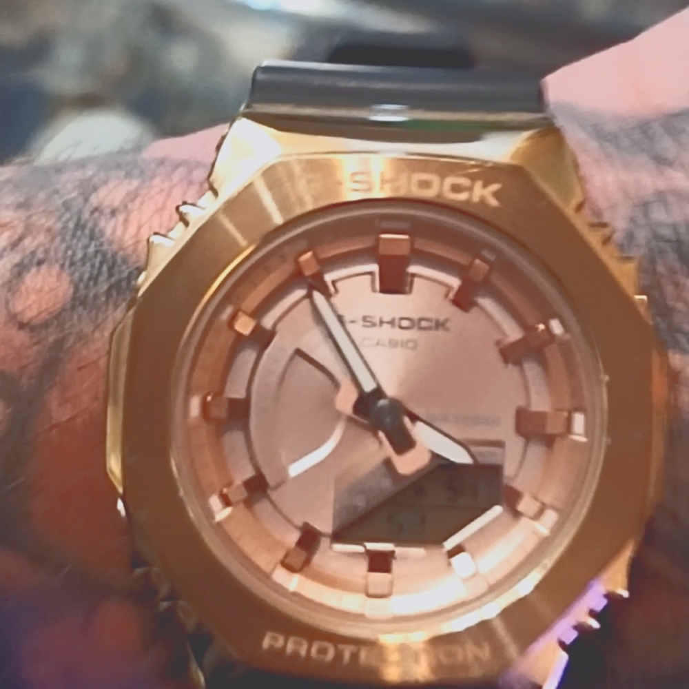 Watch g shock rosegold
